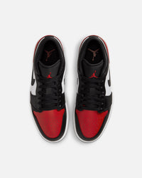 Jordan Air Jordan 1 Low "Bred Toe" White/Black/Varsity Red