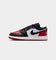 Jordan Kids' Air Jordan 1 Low BG "Bred Toe" White/Black