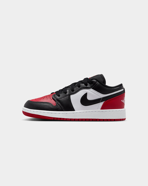 Jordan Kids' Air Jordan 1 Low BG "Bred Toe" White/Black