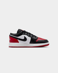Jordan Kids' Air Jordan 1 Low BG "Bred Toe" White/Black