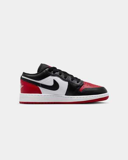 Jordan Kids' Air Jordan 1 Low BG "Bred Toe" White/Black