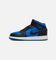 Jordan Kids' Air Jordan 1 Mid (GS) Black/Royal