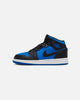 Jordan Kids' Air Jordan 1 Mid (GS) Black/Royal