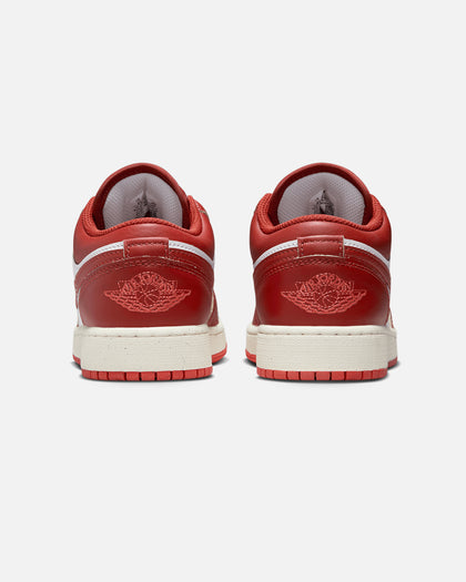 Jordan Kids' Air Jordan 1 Low SE (GS) White/Dune Red