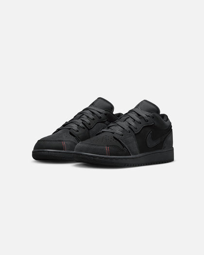Jordan Kids' Air Jordan 1 Low SE Craft (GS) Dark Smoke Grey/Black