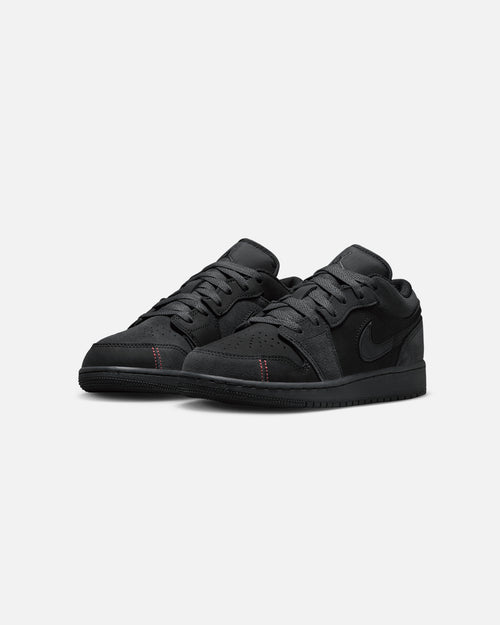 Jordan Kids' Air Jordan 1 Low SE Craft (GS) Dark Smoke Grey/Black