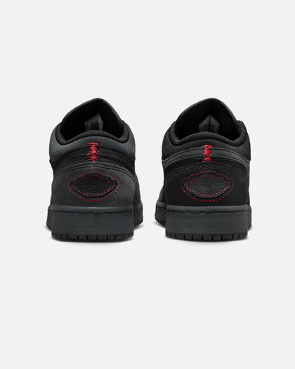 Jordan Kids' Air Jordan 1 Low SE Craft (GS) Dark Smoke Grey/Black