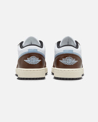 Jordan Kids' Air Jordan 1 Low SE (GS) White/Blue Grey