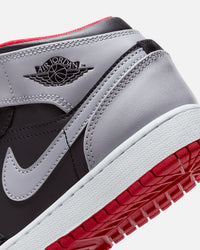 Jordan Kids' Air Jordan 1 Mid (GS) Black/Cement Grey