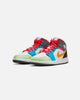 Jordan Kids' Air Jordan 1 Mid SE "Multi-Colour" (GS) White/Taxi/Dark Shadow/Hyper Pink/New Emerald/Vapour Green