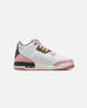 Jordan Kids' Air Jordan 3 Retro "Red Stardust" (GS) White/Anthracite