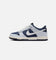 Nike Kids' Dunk Low BG (GS) Football Grey/Summit White/Midnight Navy