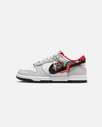 Nike Kids' Dunk Low BG 1 "Year Of The Dragon" (GS) White/Black