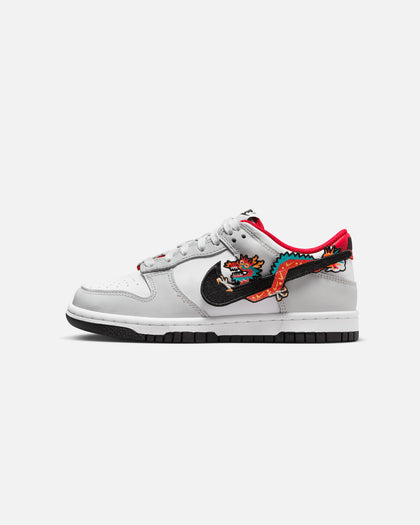 Nike Kids' Dunk Low BG 1 "Year Of The Dragon" (GS) White/Black