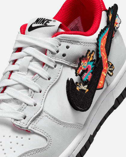 Nike Kids' Dunk Low BG 1 "Year Of The Dragon" (GS) White/Black