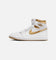 Jordan Women's Air Jordan 1 Retro High OG White/Metallic