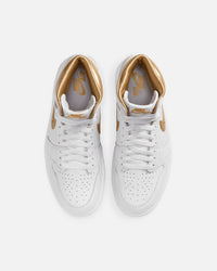 Jordan Women's Air Jordan 1 Retro High OG White/Metallic