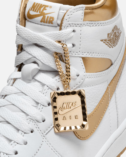 Jordan Women's Air Jordan 1 Retro High OG White/Metallic