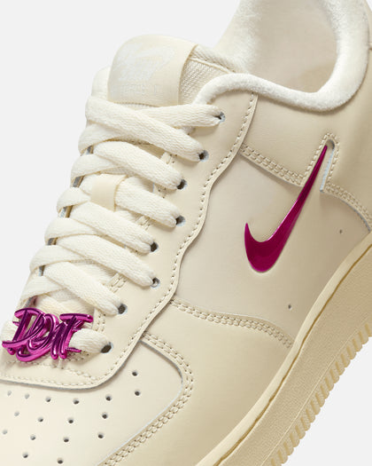 Nike Women's Air Force 1 '07 SE "Just Do It" Coconut Milk/Playful Pink