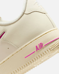 Nike Women's Air Force 1 '07 SE "Just Do It" Coconut Milk/Playful Pink