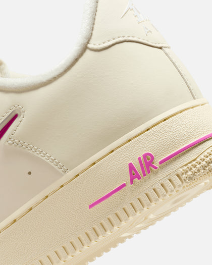 Nike Women's Air Force 1 '07 SE "Just Do It" Coconut Milk/Playful Pink