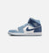 Jordan Women's Air Jordan 1 Mid Sail/Diffused Blue