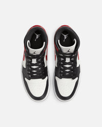 Jordan Women's Air Jordan 1 Mid Sail/Gym Red