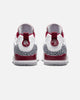 Jordan Spizike Low White/Team Red-Wolf Grey
