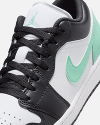 Jordan Air Jordan 1 Low "Green Glow" White/Black-Green