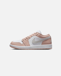 Jordan Women's Air Jordan 1 Low "Particle Beige" White/Light Bronze