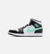 Jordan Air Jordan 1 Mid White/Green Glow