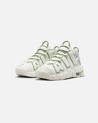 Nike Kids' Air More Uptempo (GS) Sail/Oil Green