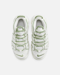 Nike Kids' Air More Uptempo (GS) Sail/Oil Green