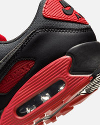 Nike Air Max 90 Black/Smoke Grey/Fire Red
