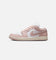 Jordan Women's Air Jordan 1 Low "Strawberry Milk" White/Pink Oxford
