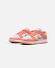 Nike Women's Dunk Low White/Lt Wild Mango