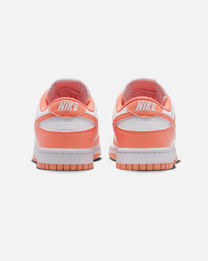 Nike Women's Dunk Low White/Lt Wild Mango