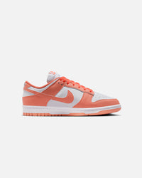Nike Women's Dunk Low White/Lt Wild Mango