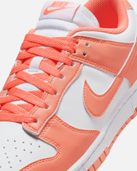 Nike Women's Dunk Low White/Lt Wild Mango