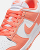 Nike Women's Dunk Low White/Lt Wild Mango