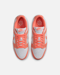 Nike Women's Dunk Low White/Lt Wild Mango