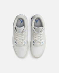 Jordan Air Jordan 3 Retro "Lucky Shorts" Summit White/Hydrogen Blue