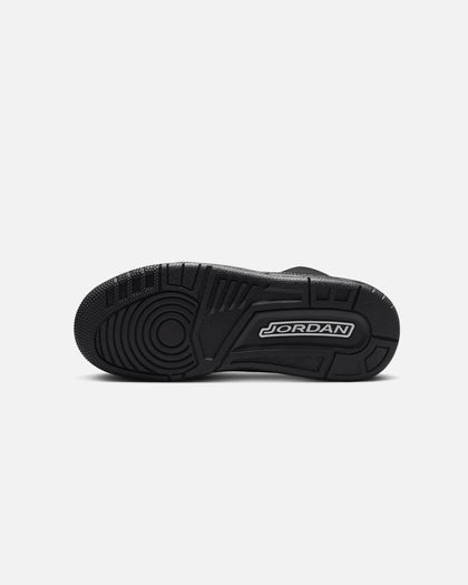 Jordan Kids' Air Jordan 3 Retro (GS) "Black Cat" Black/Charcoal
