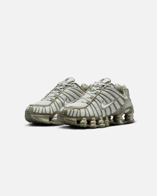 Nike Women's Shox TL "Light Army" Silver/White-Light Army