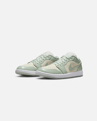 Jordan Women's Air Jordan 1 Low SE Sail/Seafoam Metallic Silver