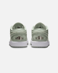 Jordan Women's Air Jordan 1 Low SE Sail/Seafoam Metallic Silver