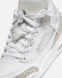 Jordan Kids' Spizike Low (GS) White/Neutral Grey-Metallic Silver