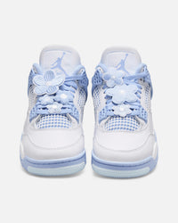 Jordan Women's Air Jordan 4 Retro "Aluminum" White/Aluminum Blue