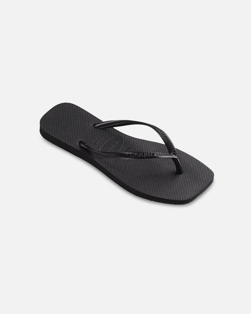 Havaianas Women's Slim Square Thongs Black