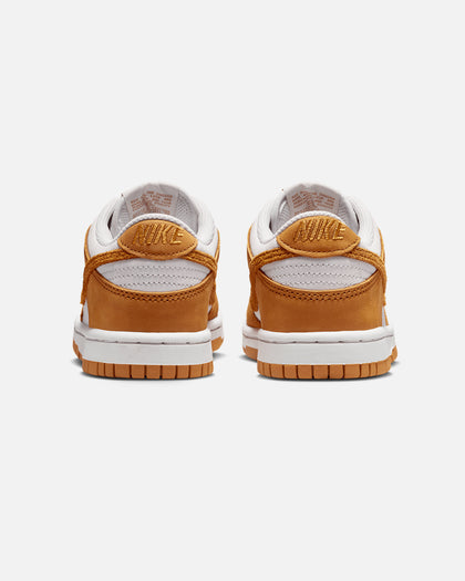 Nike Kids' Dunk Low SE (GS) Desert Ochre/White